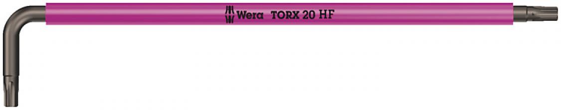картинка 967 SXL HF Г-образные ключ TORX® Multicolour с фиксирующей функцией, удлиненный WERA 05024475001 — WERA.MOSCOW