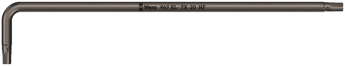 картинка 967 XL HF Г-образные ключ TORX® с фиксирующей функцией, удлиненный WERA 05024458001 — WERA.MOSCOW