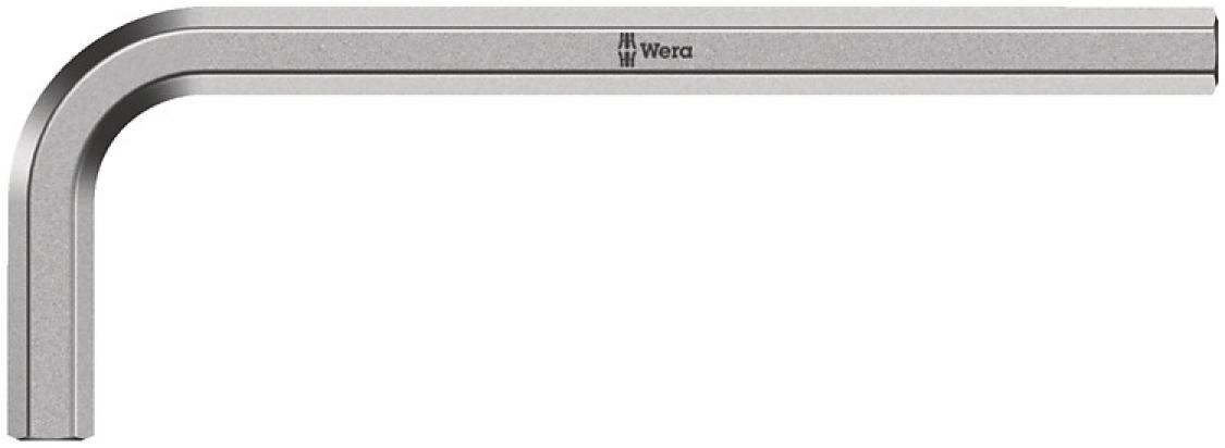 картинка 950 Г-образный ключ, метрический, хромированный WERA 05021025001 — WERA.MOSCOW